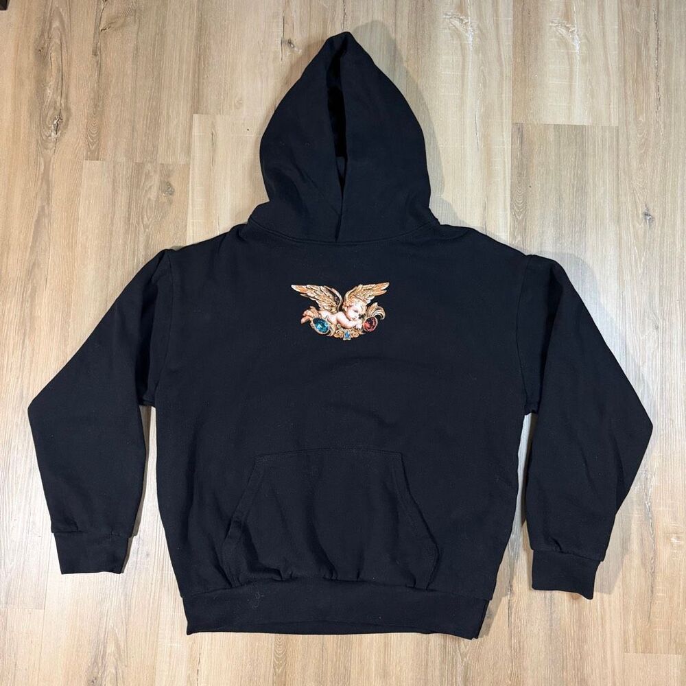 Panic At The Disco Baroque Angel Hoodie Black WWWY Merch Elder Emo Pop Punk XL